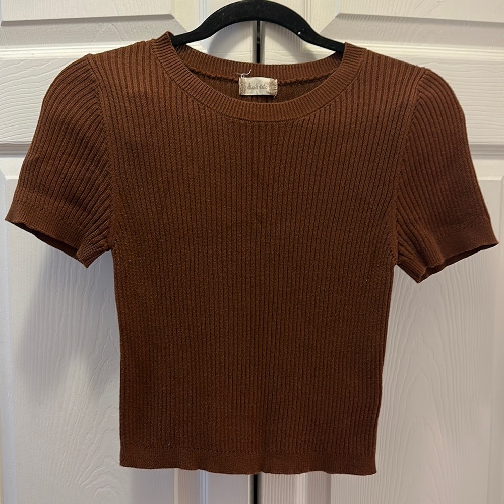 Crop top sweater